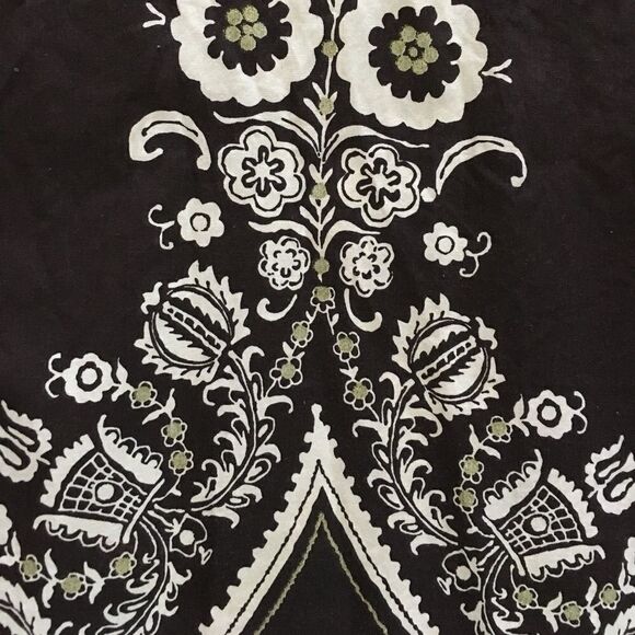 Twenty One Brown & Cream Patterned Skirt - Picture 2 of 3